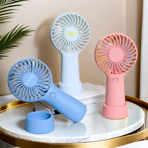 Damer Bærbar Mini-Håndvifte med ergonomisk design Skanto