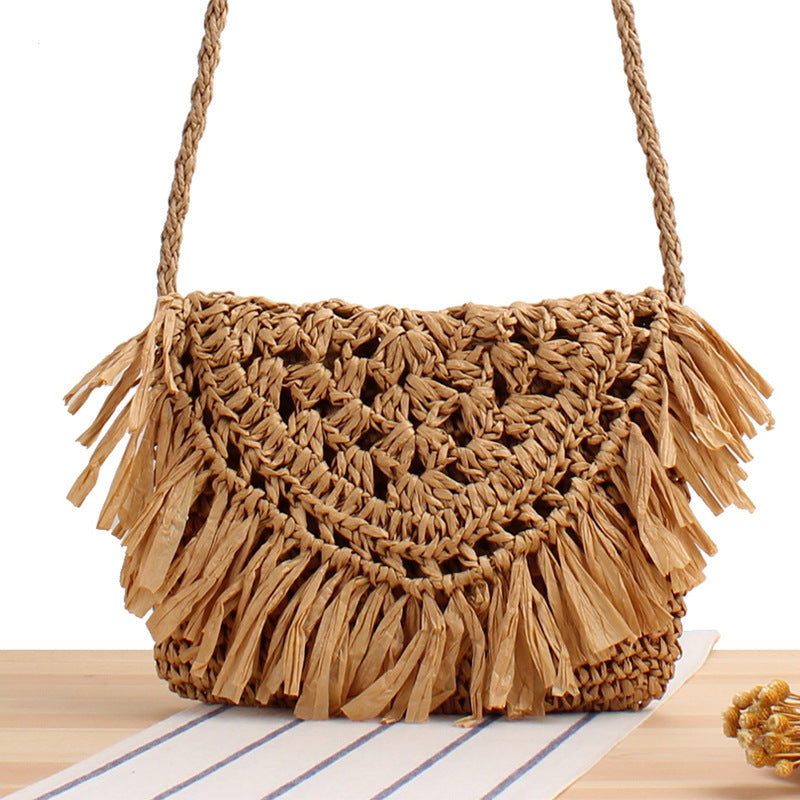 Elegant Macrame Handbag Skanto