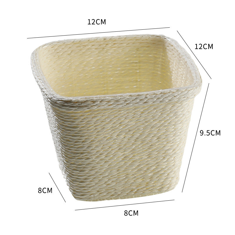 Dekorativ Woven Plantekrukke Skanto