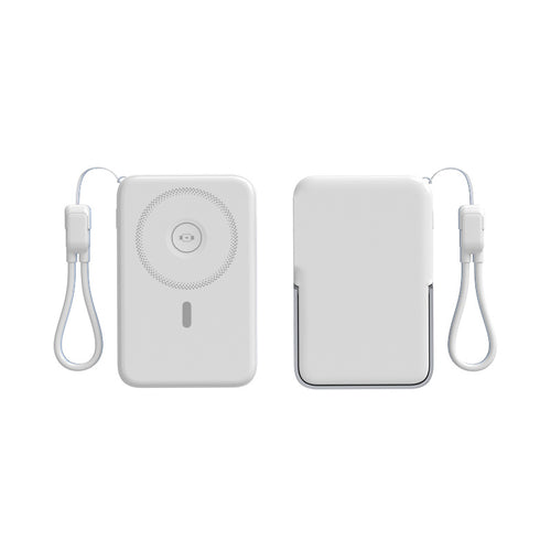 Ultralett Powerbank med integrert LED-skjerm og hurtigladefunksjon Skanto