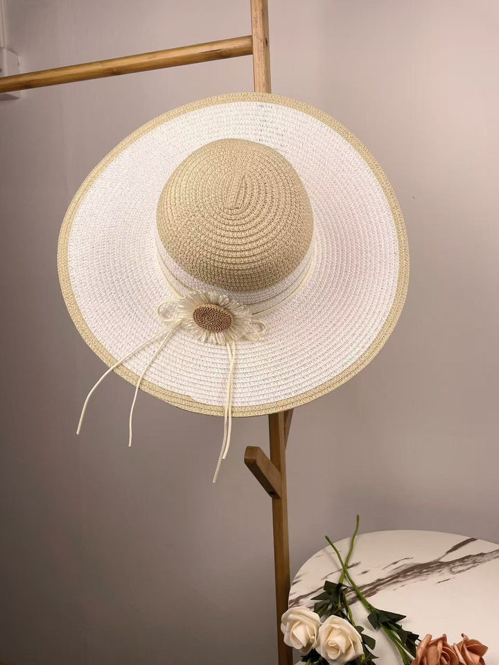 Elegant Strandveske med tilhørende solhatt Skanto