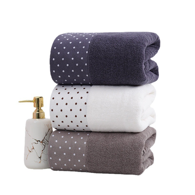 High-Quality Bath Towel with Elegant Border Skanto