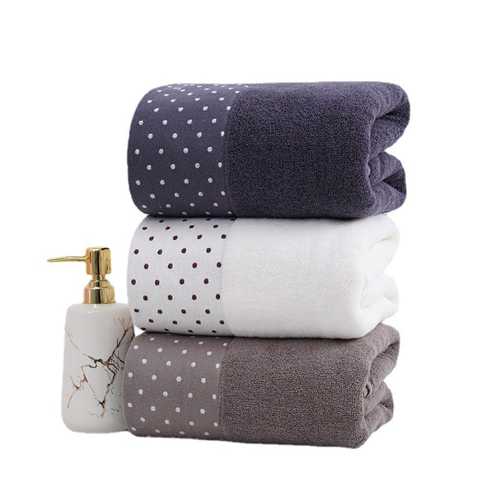 High-Quality Bath Towel with Elegant Border Skanto