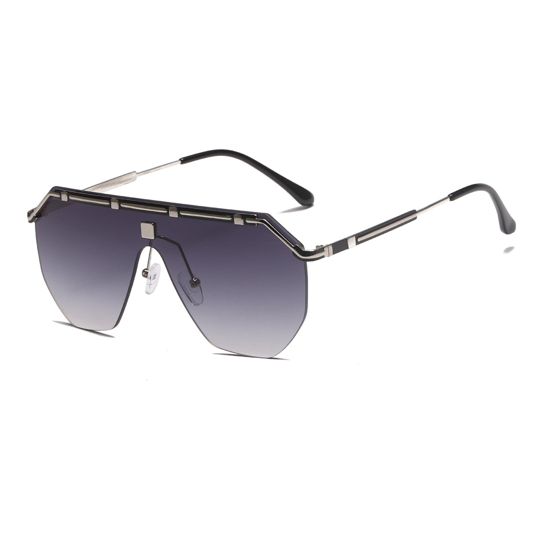Damer geometrisk Oversized-solbrille Skanto
