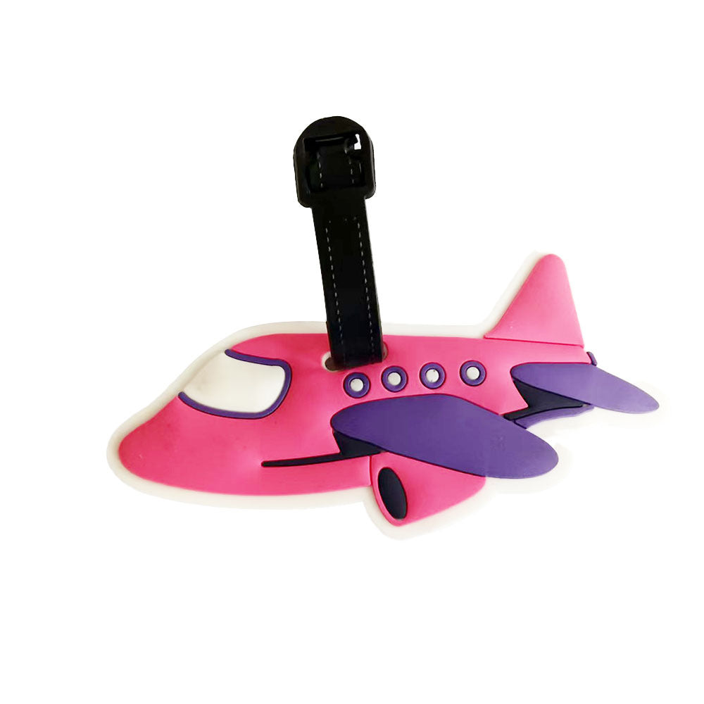 Unisex airplane-themed luggage tag Skanto
