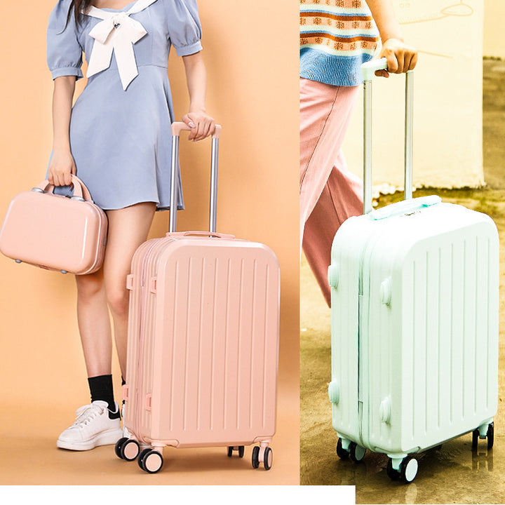 Dual-Layer Hard-Shell Travel Suitcase Skanto