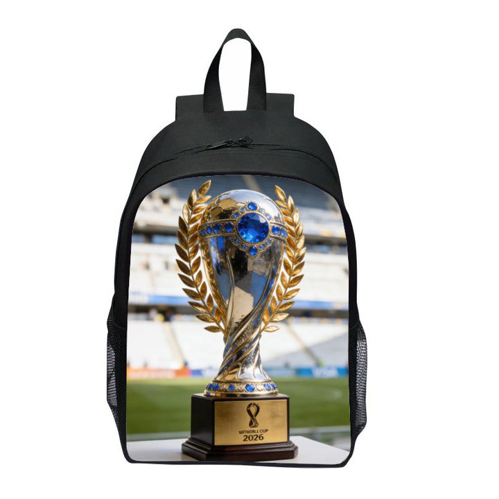 Sporty ryggsekk med Wm-trofé design Skanto