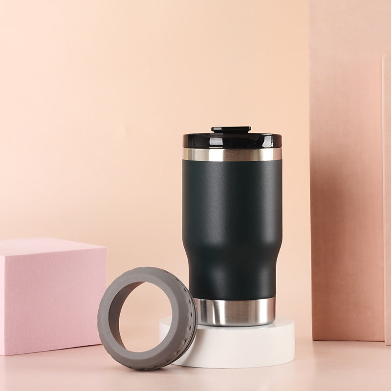 Dame Isolert Kaffeekopp med rutsjsikker silikonunderlag Skanto