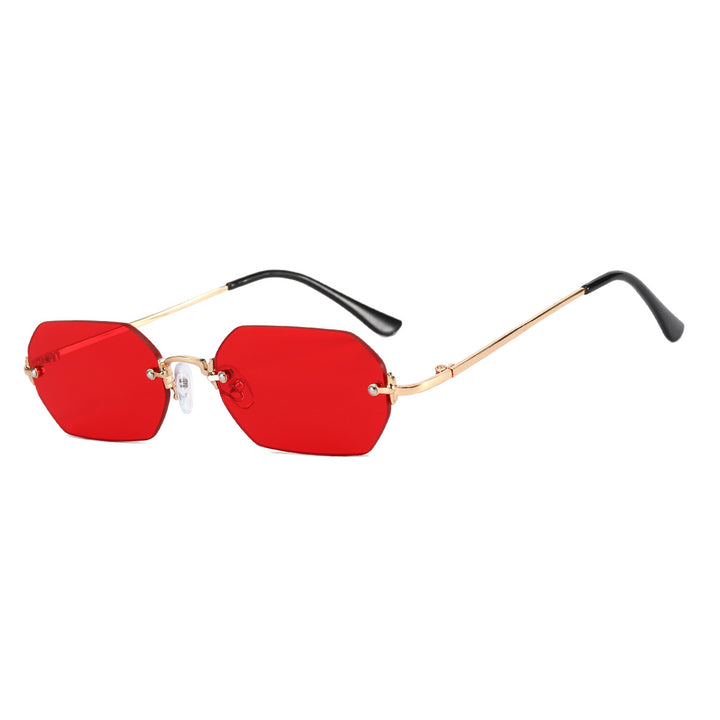Damer moterik solbrille med innovativt heksagonalt design og UV-beskyttelse Skanto