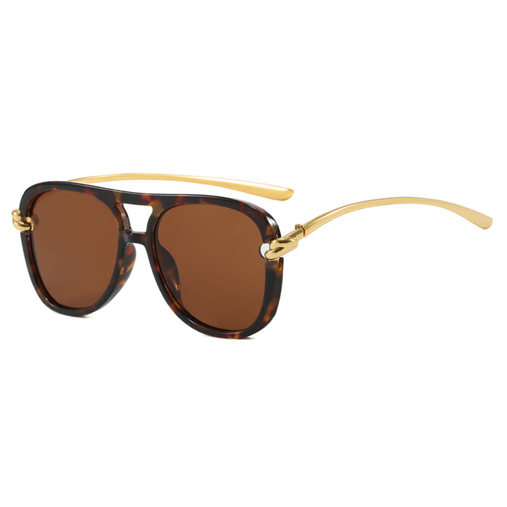 Dame sports solbrille med bred plastramme og UV-beskyttelse Skanto