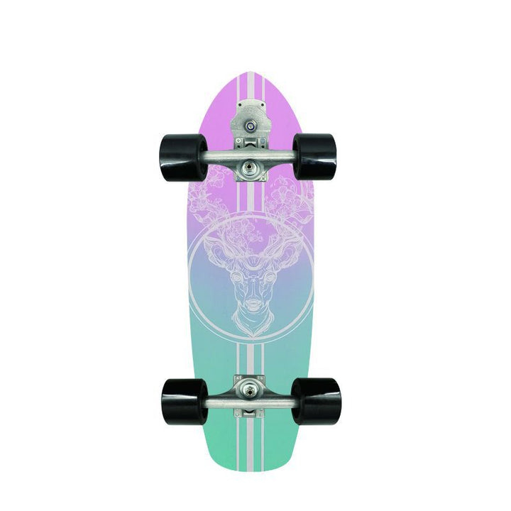 Retro-inspirert mini cruiser skateboard Skanto