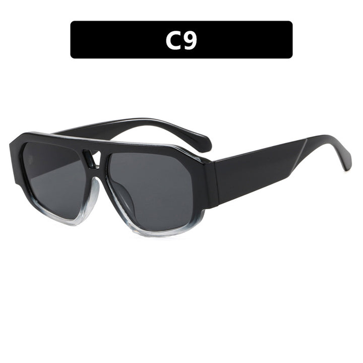 Dame solbrille med iøynefallende oktagon-design og UV-beskyttelse Skanto
