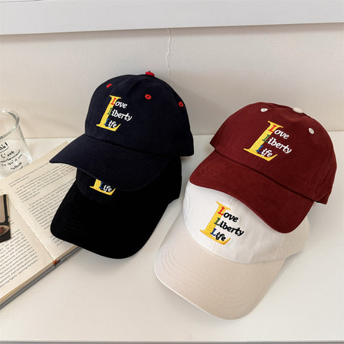 Kvinne Bomull Justerbar Brodert Baseball Cap Skanto