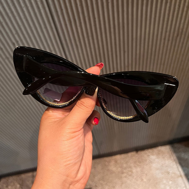 Dame Glamourøse solbrille Skanto