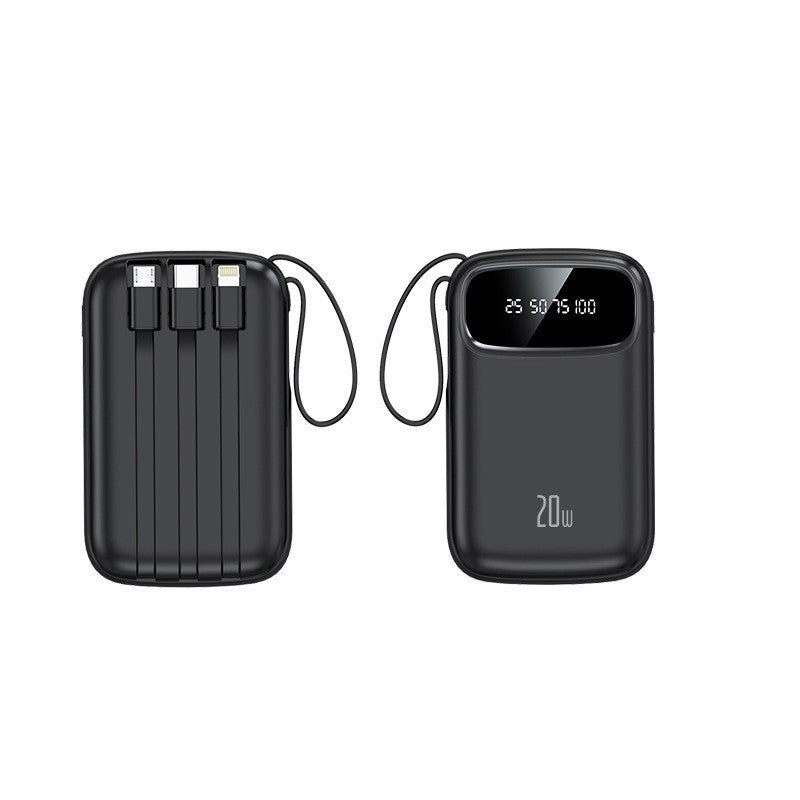 Bærbar powerbank med høy kapasitet og hurtigladingsfunksjon Skanto