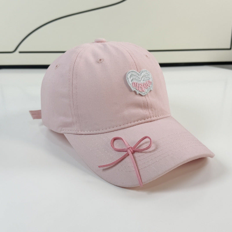 Kvinners søte karakter broderte baseball cap Skanto