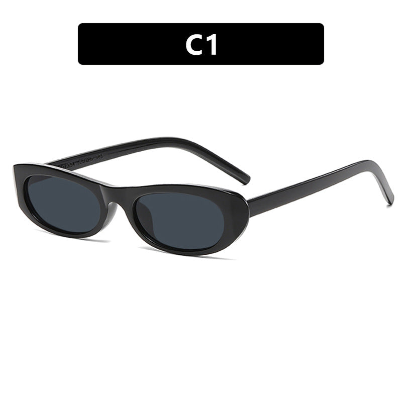 Dame moteriktig Cat-Eye solbrille med UV-beskyttelse og moderne design Skanto