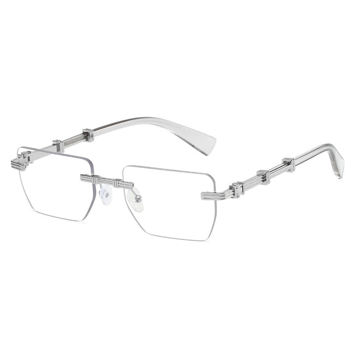 Dame Geometrisk Solbrille Skanto