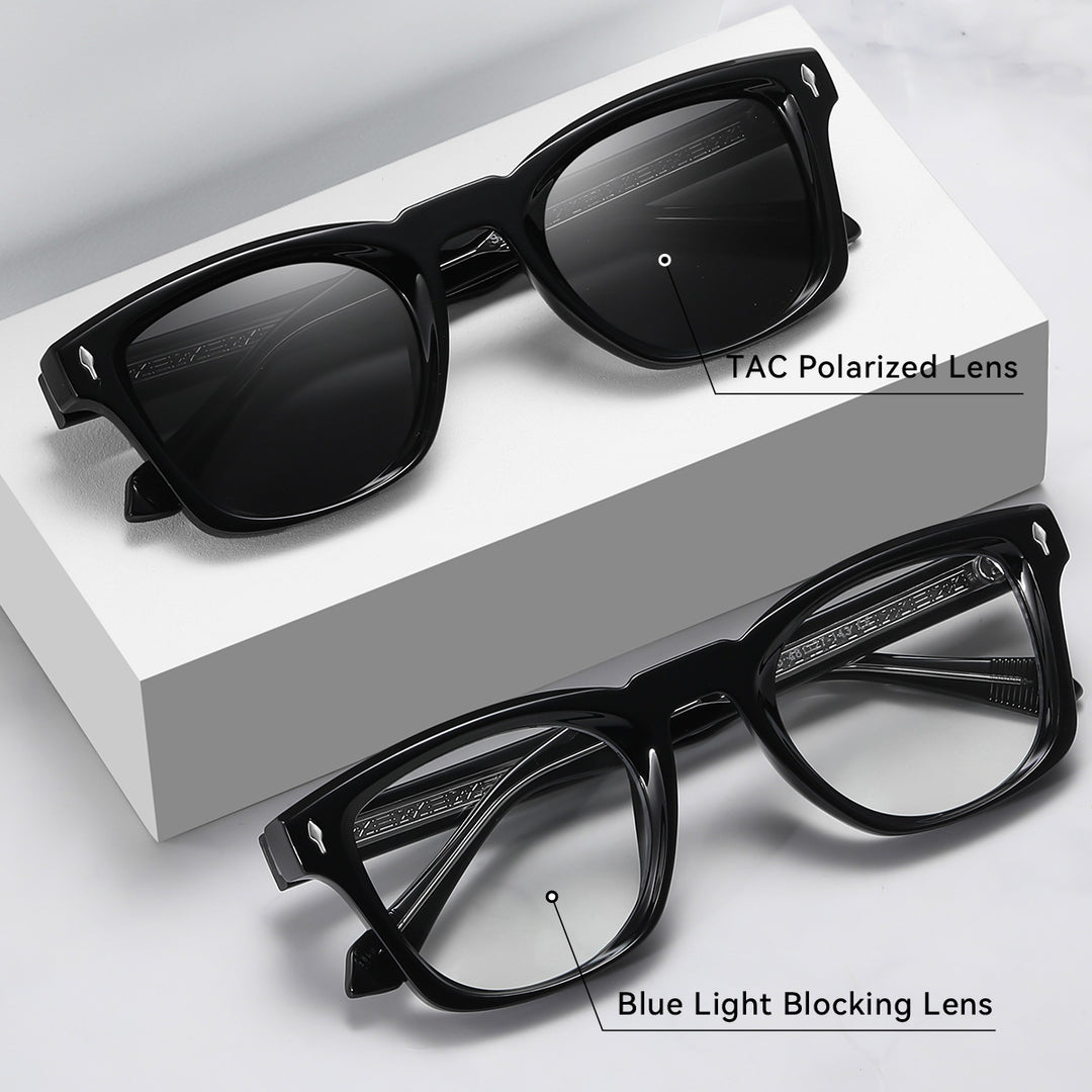 Dame moteriktig solbrille i elegant skilpadde-design Skanto