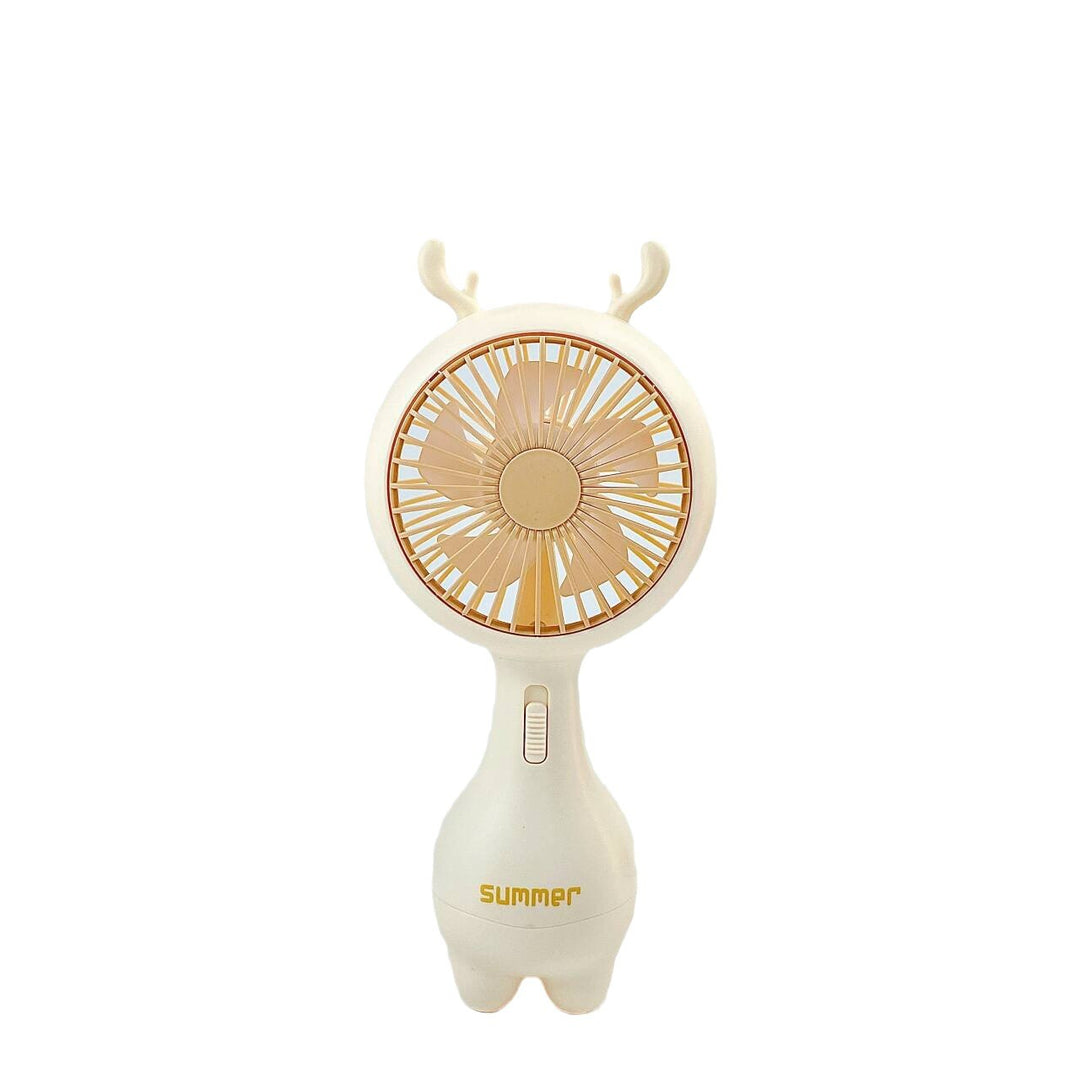 Dame Bærbar Mini-Vifte i søtt Kanin-Design Skanto