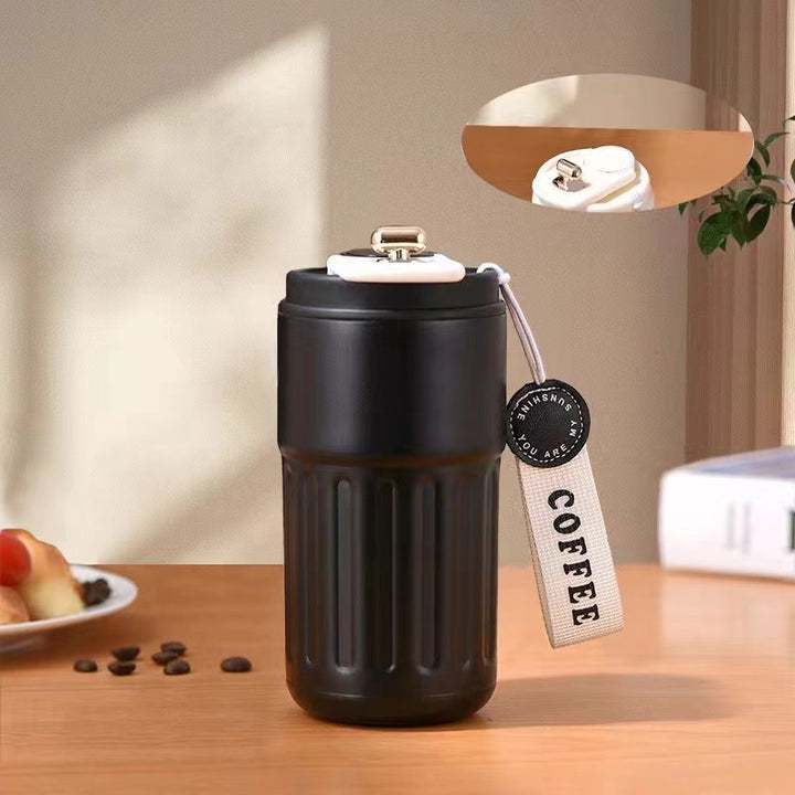 Unisex isolert kaffekopp med praktisk lokk Skanto