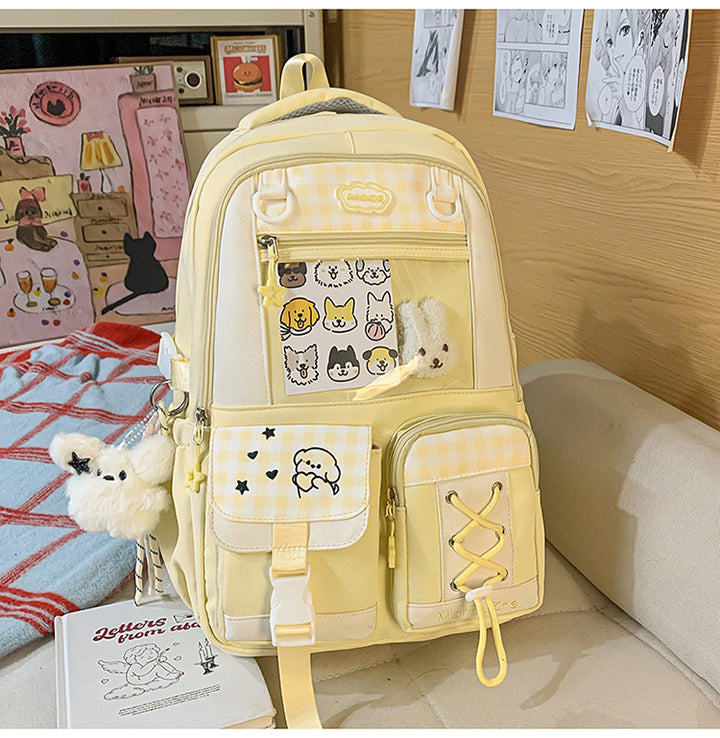 Søt Kawaii-tema Skole Ryggsekk
