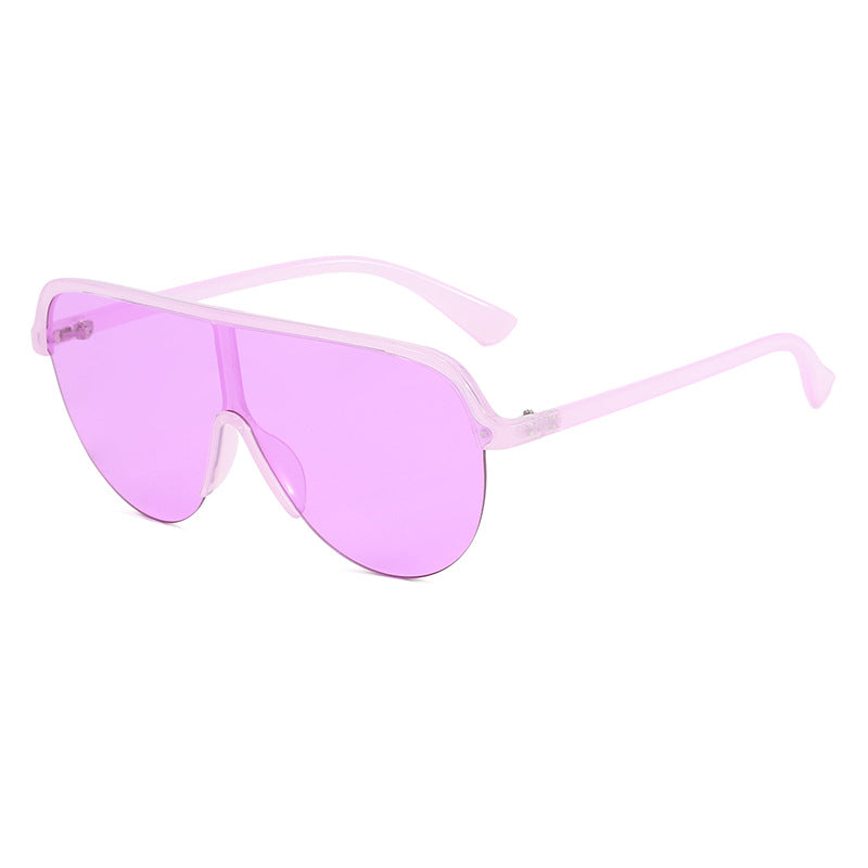 Dame oversized Visir solbrille Skanto