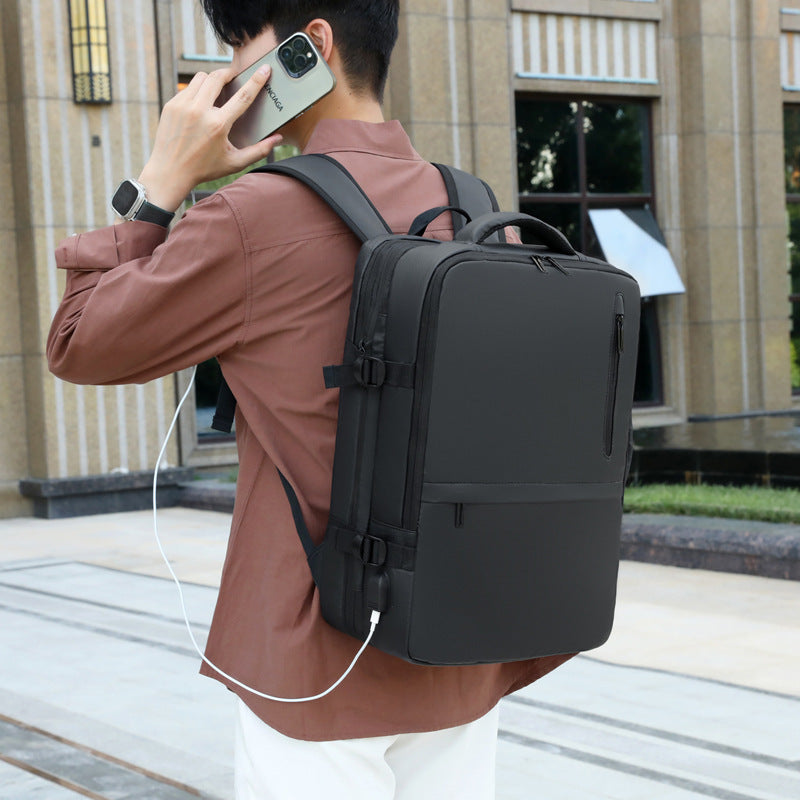 Laptop Rucksack med ergonomisk ryggpolstring og innovative organiseringsrom Skanto