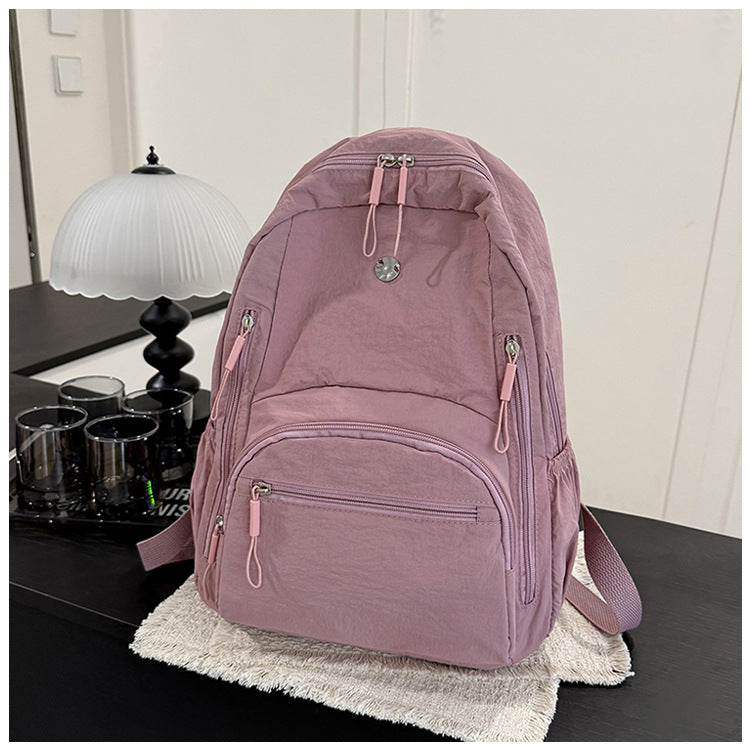 Multi-kompartmentell casual fottur skole ryggsekk