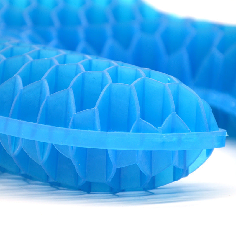 Unisex nan ergonomisk U-formet gel nakkepute med bikake struktur Skanto