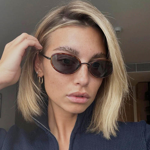 Dame moteriktig solbrille Skanto