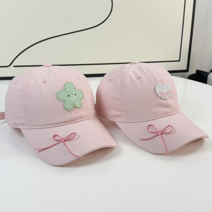 Kvinners søte karakter broderte baseball cap Skanto