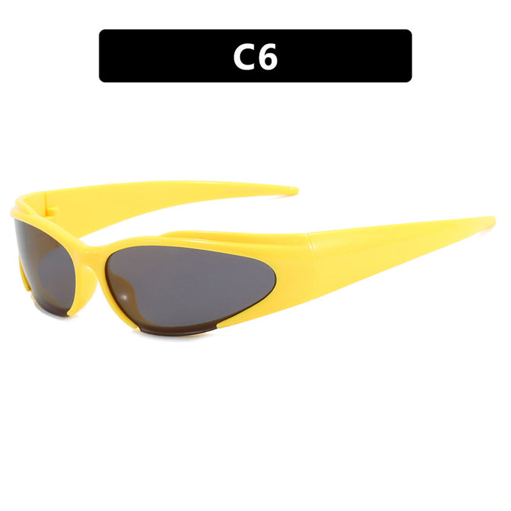 Dame Sporty UV-beskyttende solbrille med aerodynamisk design Skanto