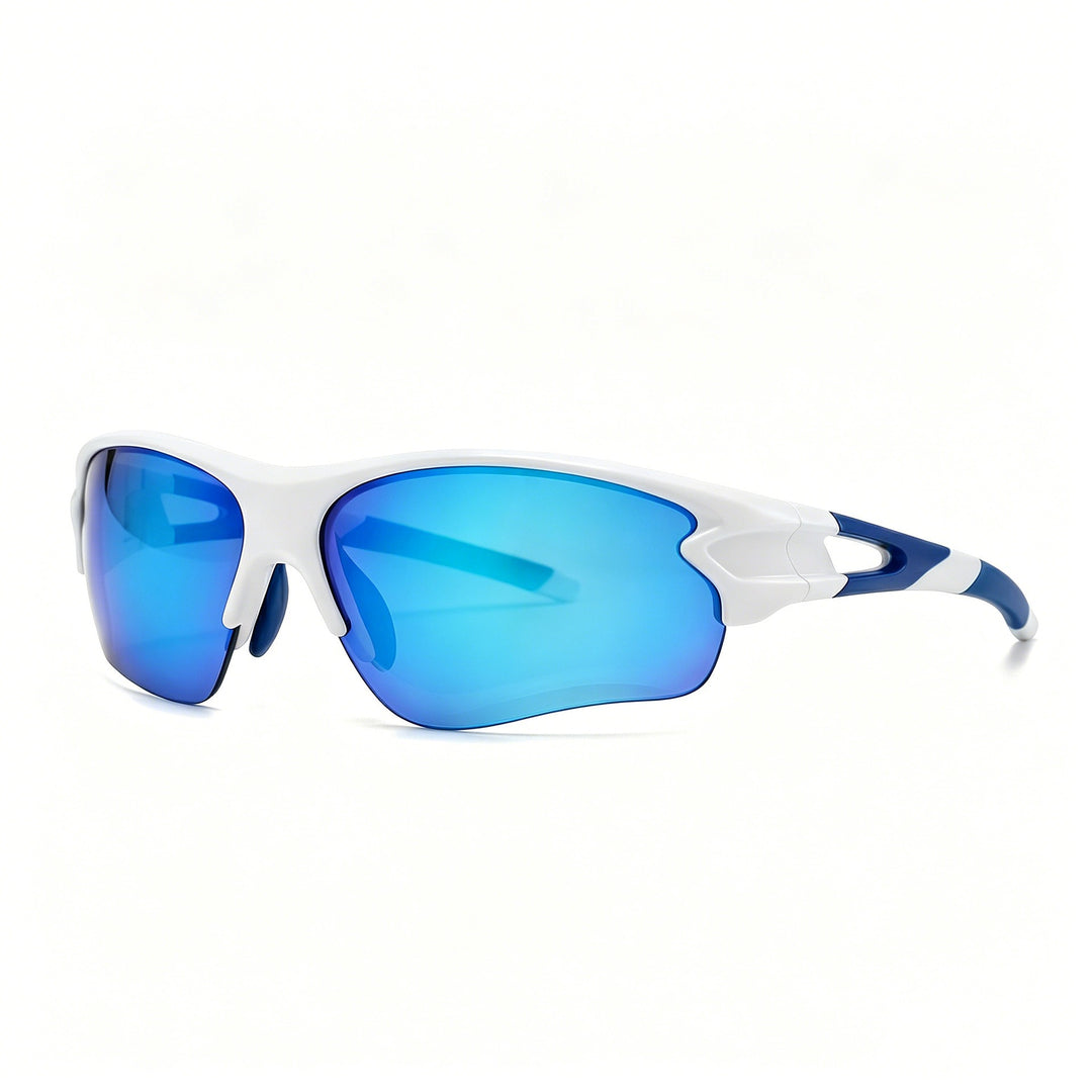 Unisex nan sportslig ytelsesfokusert solbrille med polarisert hurtigskift-glassteknologi Skanto