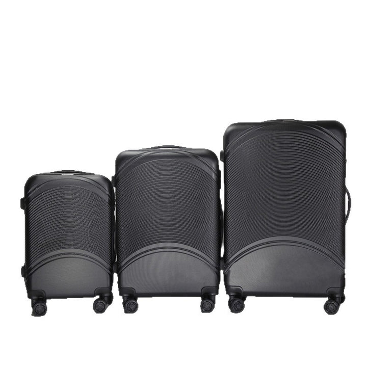 Unisex Premium Teksturgomer Hardshell Bagasjesett Skanto
