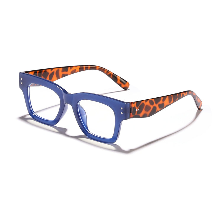 Dame trendy kvadratisk solbriller i urban stil Skanto