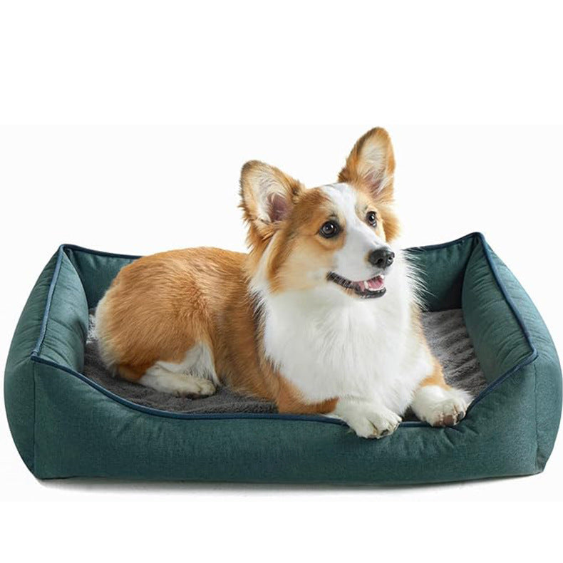 Ortopedisk støttende hundeseng