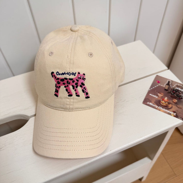 Kvinne Søt Grafisk Brodert Baseball Caps Skanto