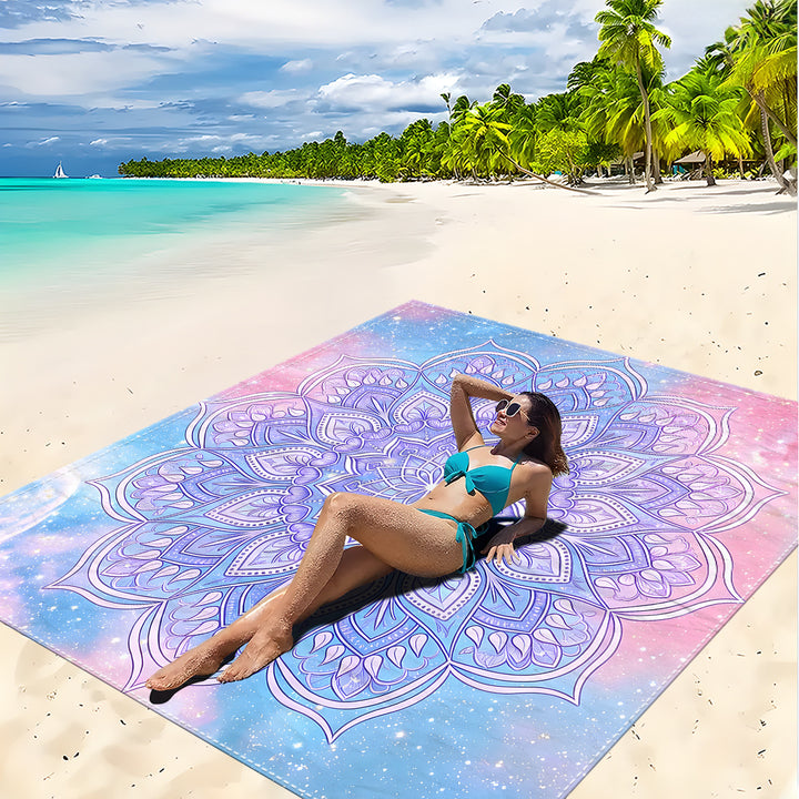 Mandala Design Strandmat Skanto