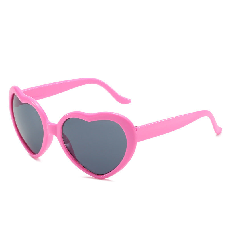 Damer hjerteformet solbrille Skanto