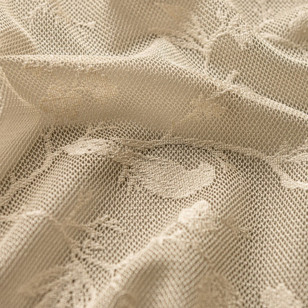 WoLace Brodert Gjennomsiktig Gardin Skanto
