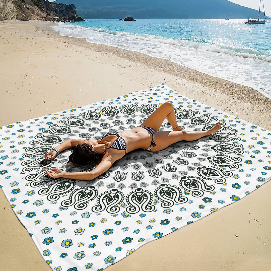 Mandala Design Strandmat Skanto