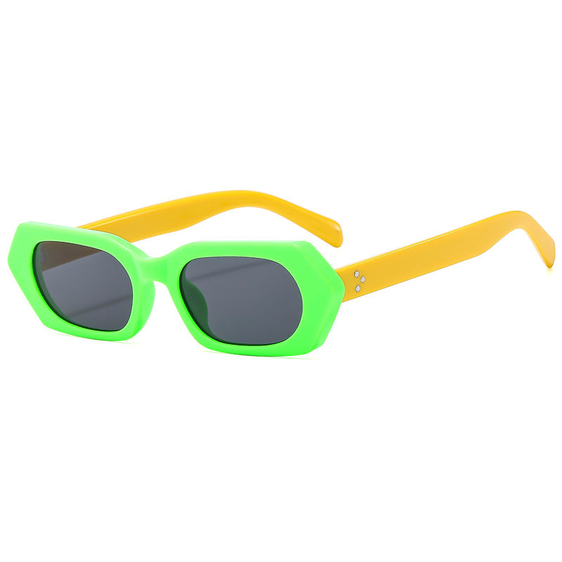 Dame Hexagon solbrille Skanto