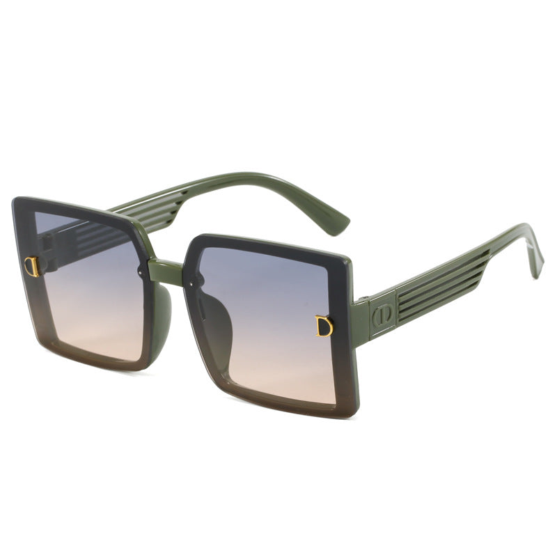 Dame firkantet solbrille med ergonomisk ramme og UV-beskyttelse Skanto