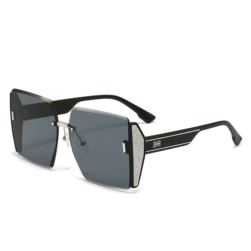 Dame geometrisk Fashion-solbrille Skanto