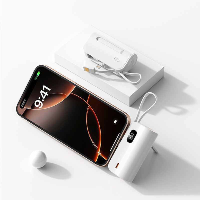 Bærbare ladere med USB-C og Lightning-tilkobling Skanto