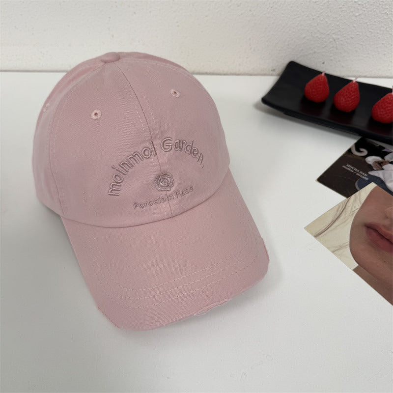 Kvinnenes broderte casual solbeskyttelseshatt Skanto