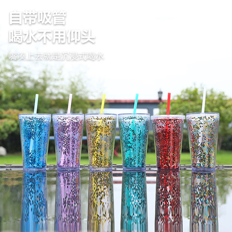 Unisex Glitter Becher Skanto