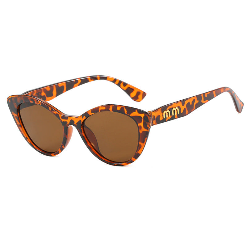 Damer eksentriske Cat-Eye solbriller med beskyttende UV-filter Skanto