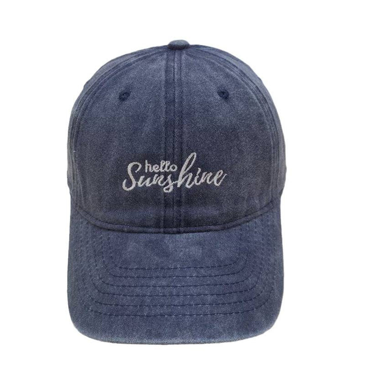 Kvinne brodert bomull baseball cap Skanto